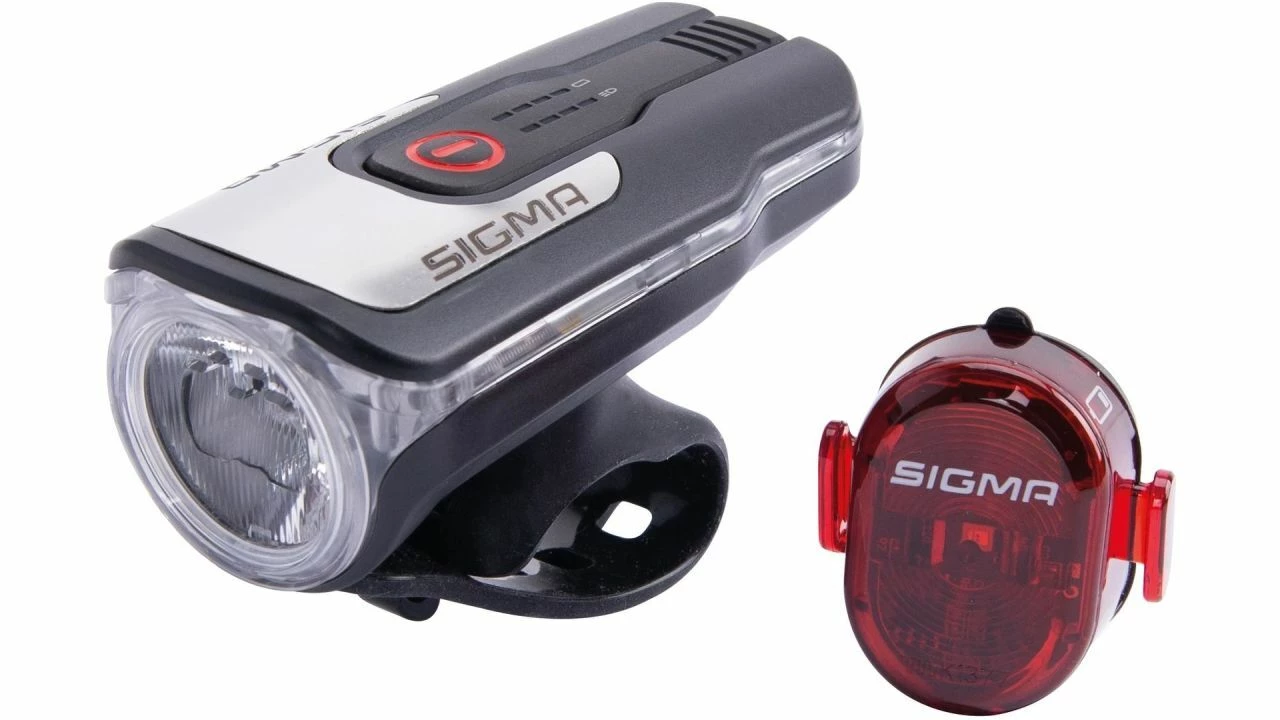 Sigma Sport Akku-LED-Leuchten-Set Aura 80 USB / Nugget II 3 Sigma Sport Akku-LED-Leuchten-Set Aura 80 USB / Nugget II