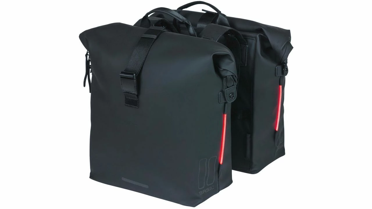 Basil Doppeltasche Soho Nordlicht 4 Basil Doppeltasche Soho Nordlicht – Bild 2